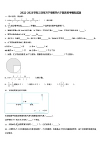 2022-2023学年三亚市万宁市数学六下期末统考模拟试题含解析