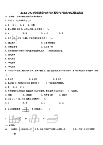 2022-2023学年北京市大兴区数学六下期末考试模拟试题含解析