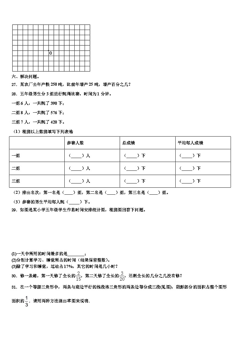 2022-2023学年剑川县六年级数学第二学期期末综合测试模拟试题含解析第3页