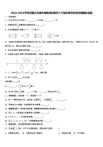 2022-2023学年内蒙古乌海市海勃湾区数学六下期末教学质量检测模拟试题含解析