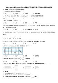 2022-2023学年吉林省吉林市丰满区六年级数学第二学期期末达标测试试题含解析