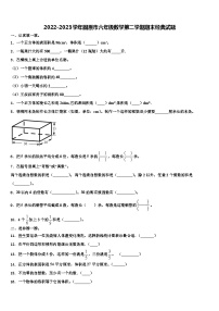 2022-2023学年固原市六年级数学第二学期期末经典试题含解析