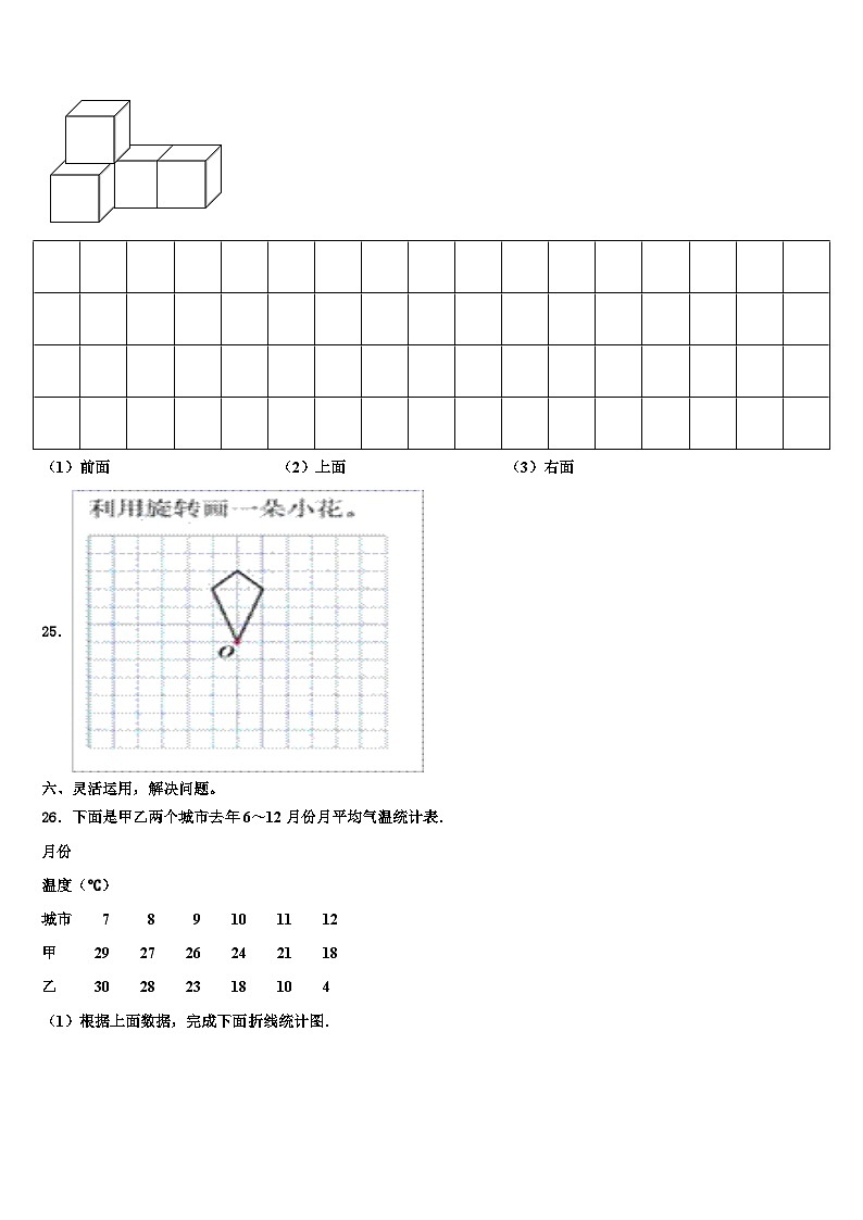 2022-2023学年吕梁地区数学六年级第二学期期末经典试题含解析第3页