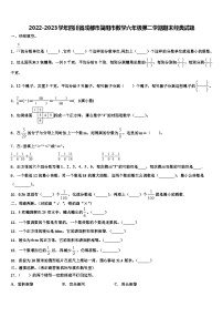 2022-2023学年四川省成都市简阳市数学六年级第二学期期末经典试题含解析