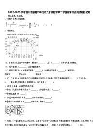 2022-2023学年四川省德阳市绵竹市六年级数学第二学期期末综合测试模拟试题含解析