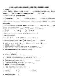 2022-2023学年周口市太康县六年级数学第二学期期末统考试题含解析