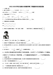 2022-2023学年太湖县六年级数学第二学期期末综合测试试题含解析