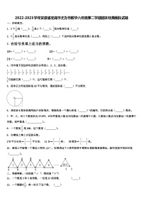 2022-2023学年安徽省芜湖市无为市数学六年级第二学期期末经典模拟试题含解析