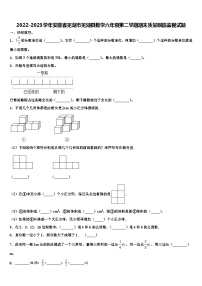 2022-2023学年安徽省芜湖市芜湖县数学六年级第二学期期末质量跟踪监视试题含解析