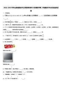 2022-2023学年山西省临汾市古县素养测评六年级数学第二学期期末学业质量监测试题含解析