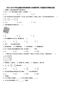 2022-2023学年山西省忻州市神池县六年级数学第二学期期末统考模拟试题含解析