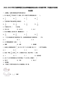 2022-2023学年巴音郭楞蒙古自治州焉耆回族自治县六年级数学第二学期期末检测模拟试题含解析