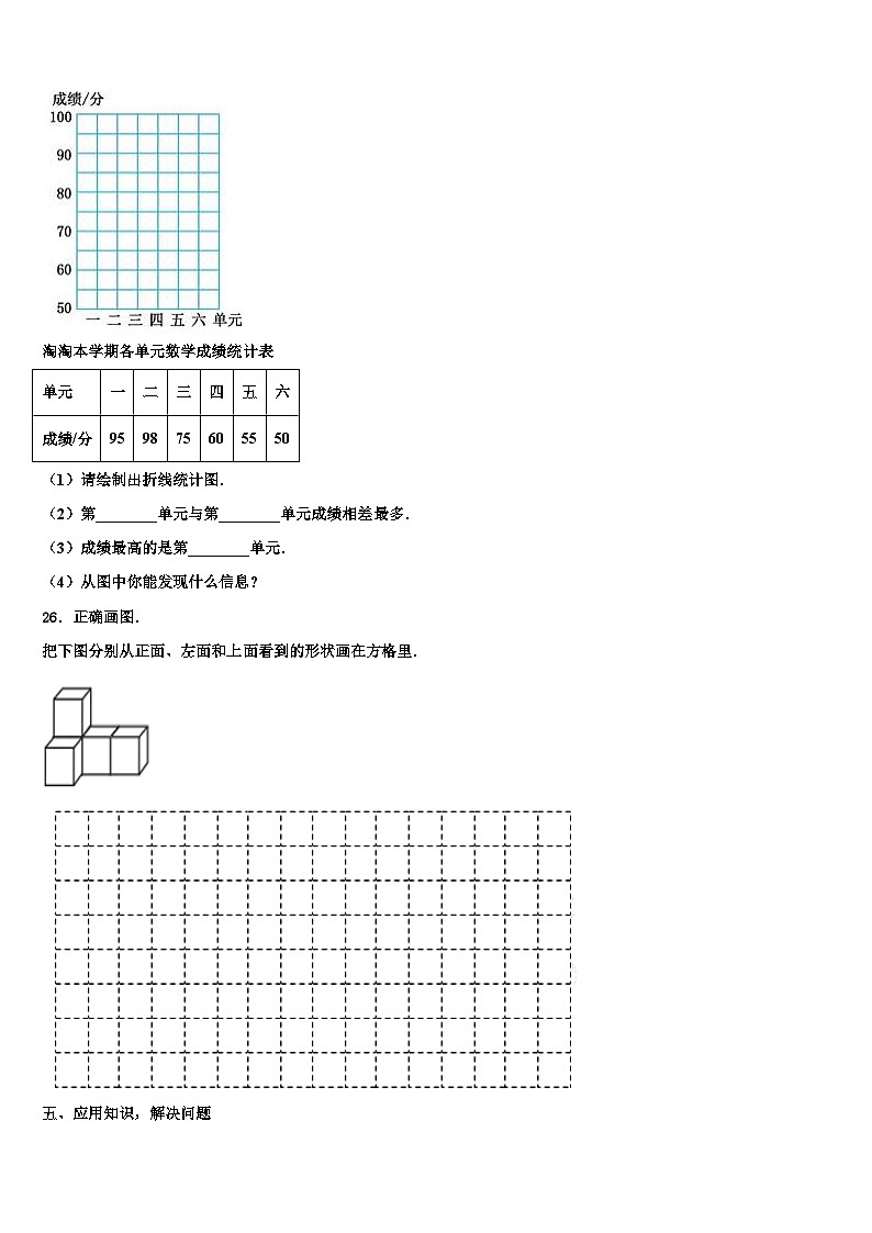 2022-2023学年广东省惠州市部分学校数学六年级第二学期期末达标检测模拟试题含解析第3页