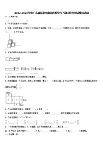 2022-2023学年广东省深圳市南山区数学六下期末综合测试模拟试题含解析