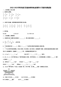 2022-2023学年年度江苏省徐州市泉山区数学六下期末经典试题含解析