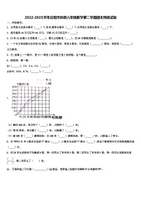 2022-2023学年庆阳市环县六年级数学第二学期期末预测试题含解析