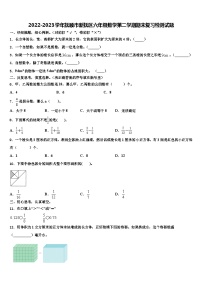 2022-2023学年抚顺市新抚区六年级数学第二学期期末复习检测试题含解析