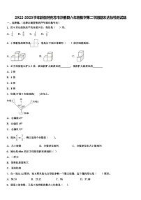 2022-2023学年新疆阿克苏市沙雅县六年级数学第二学期期末达标检测试题含解析