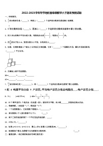 2022-2023学年毕节地区赫章县数学六下期末预测试题含解析