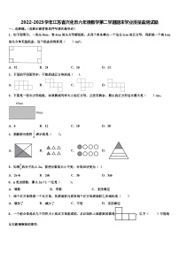 2022-2023学年江苏省兴化市六年级数学第二学期期末学业质量监测试题含解析