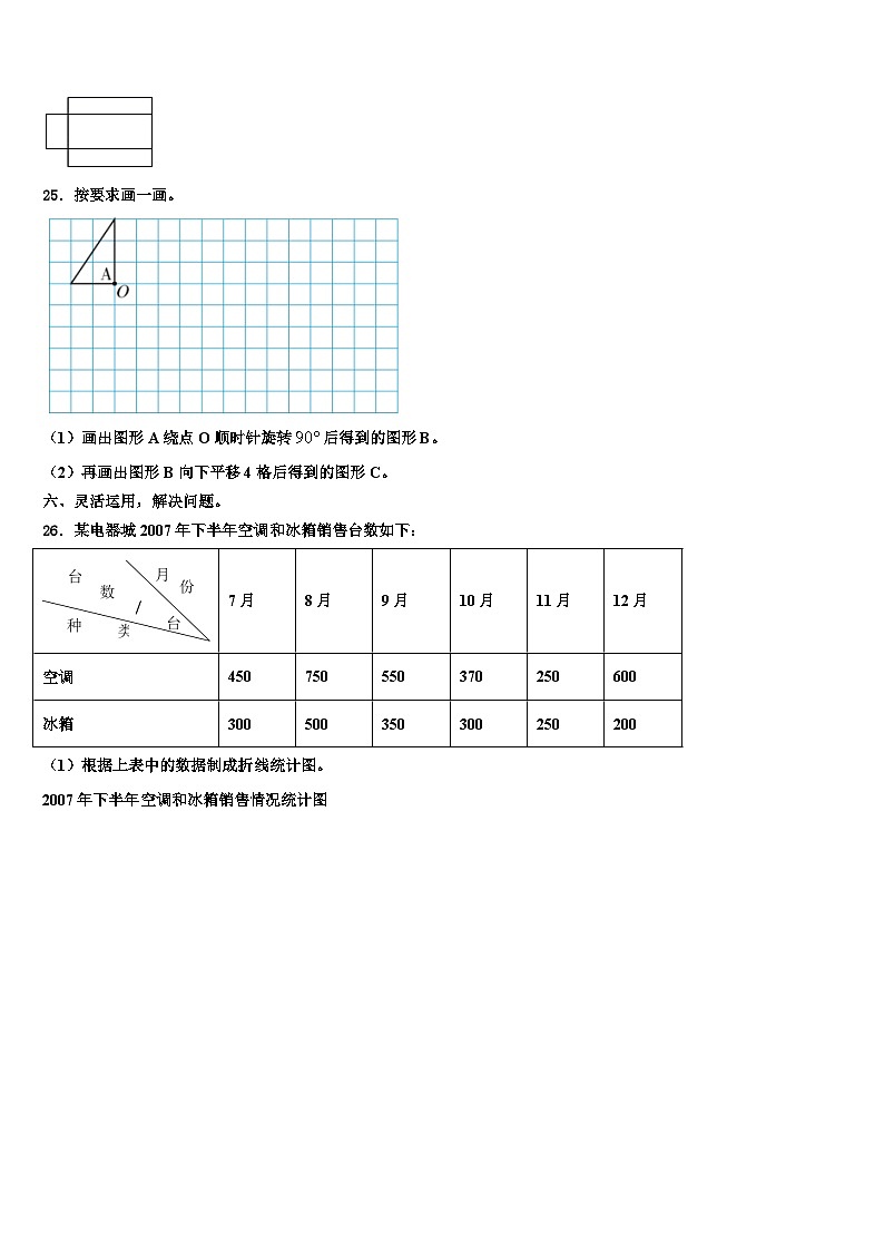 2022-2023学年江苏省淮安市涟水县数学六下期末复习检测试题含解析第3页