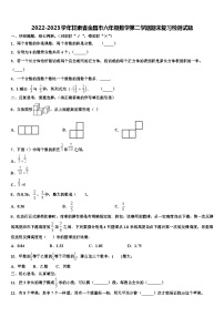 2022-2023学年甘肃省金昌市六年级数学第二学期期末复习检测试题含解析