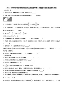 2022-2023学年石林彝族自治县六年级数学第二学期期末综合测试模拟试题含解析