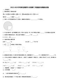 2022-2023学年萝北县数学六年级第二学期期末经典模拟试题含解析