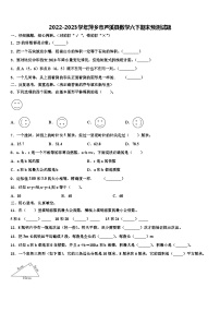 2022-2023学年萍乡市芦溪县数学六下期末预测试题含解析