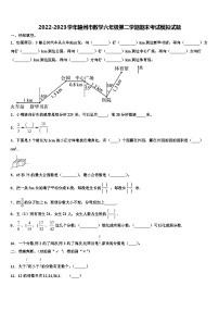 2022-2023学年赣州市数学六年级第二学期期末考试模拟试题含解析