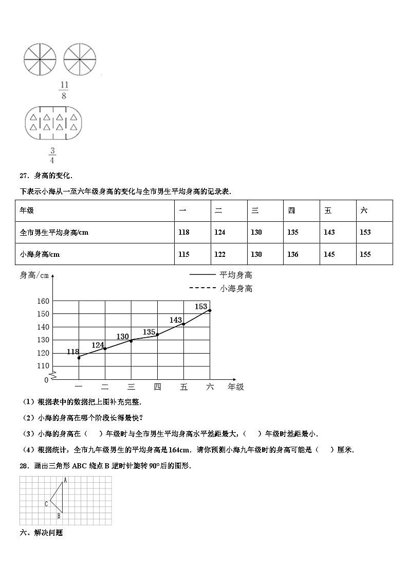 2022-2023学年贵州省毕节市金沙县数学六下期末教学质量检测模拟试题含解析第3页