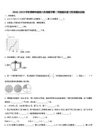 2022-2023学年邯郸市磁县六年级数学第二学期期末复习检测模拟试题含解析