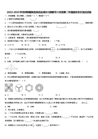 2022-2023学年阿坝藏族羌族自治州汶川县数学六年级第二学期期末综合测试试题含解析