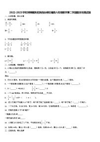 2022-2023学年阿坝藏族羌族自治州松潘县六年级数学第二学期期末经典试题含解析