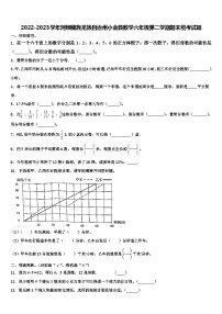 2022-2023学年阿坝藏族羌族自治州小金县数学六年级第二学期期末统考试题含解析