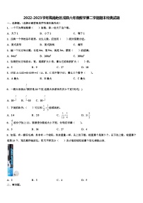 2022-2023学年陇南地区成县六年级数学第二学期期末经典试题含解析