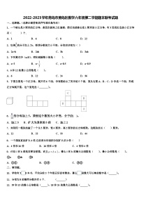 2022-2023学年青岛市黄岛区数学六年级第二学期期末联考试题含解析