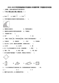 2022-2023学年青海省海东市互助县六年级数学第二学期期末统考试题含解析