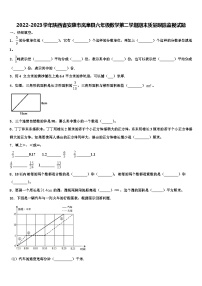 2022-2023学年陕西省安康市岚皋县六年级数学第二学期期末质量跟踪监视试题含解析