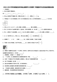 2022-2023学年陕西省宝鸡市岐山县数学六年级第二学期期末学业质量监测模拟试题含解析