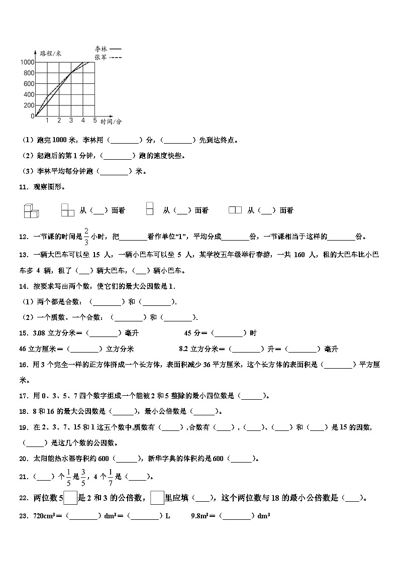 2022-2023学年陕西省商洛市丹凤县数学六年级第二学期期末考试试题含解析第2页