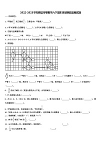 2022-2023学年鹤壁市卷数学六下期末质量跟踪监视试题含解析