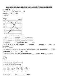 2022-2023学年黑龙江省黑河北安市数学六年级第二学期期末考试模拟试题含解析