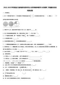 2022-2023学年黑龙江省鸡西市虎林市东六所农场联考数学六年级第二学期期末质量检测试题含解析