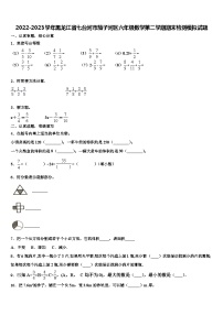 2022-2023学年黑龙江省七台河市茄子河区六年级数学第二学期期末检测模拟试题含解析