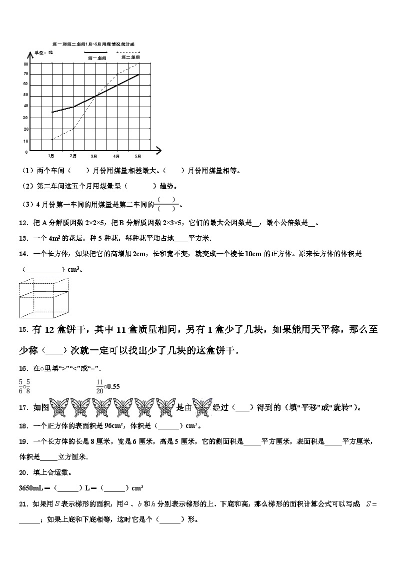 2022-2023学年黑龙江省齐齐哈尔市拜泉县六年级数学第二学期期末调研模拟试题含解析第2页