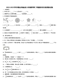 2022-2023学年马鞍山市雨山区六年级数学第二学期期末综合测试模拟试题含解析