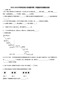 2022-2023学年鸡东县六年级数学第二学期期末检测模拟试题含解析