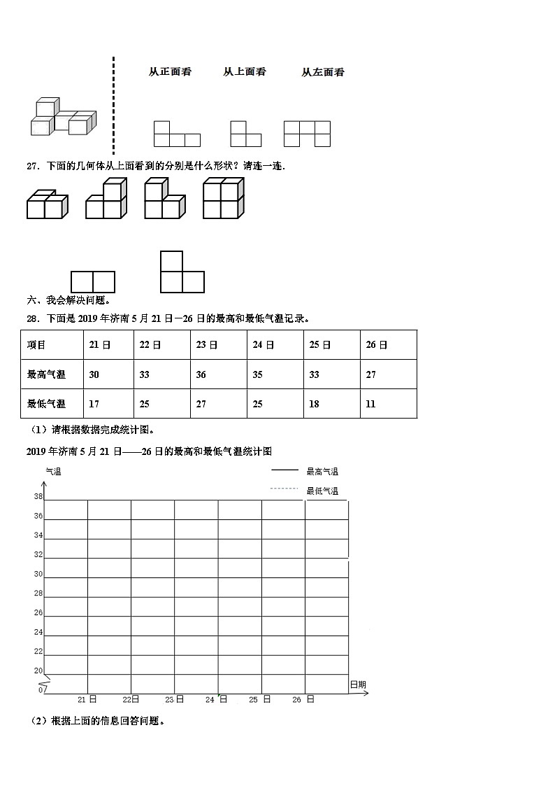 2022-2023学年黔东南南苗族侗族自治州岑巩县数学六下期末达标测试试题含解析03