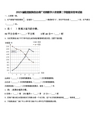 2023届临夏回族自治州广河县数学六年级第二学期期末统考试题含解析